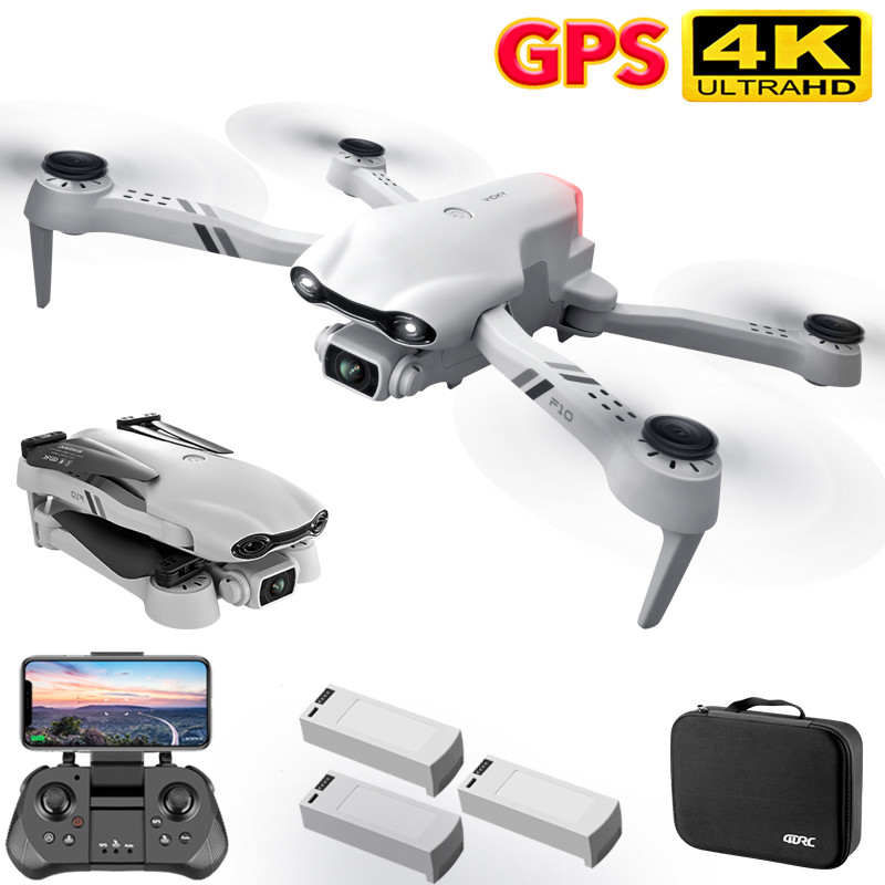 Drone Camera Wide Angle - Cámara dual 4K HD con GPS/sin