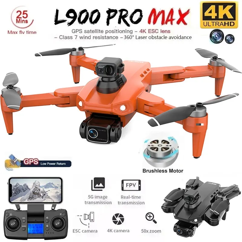 Drone Camera Hd - L900 Pro MAX GPS Drone 4K