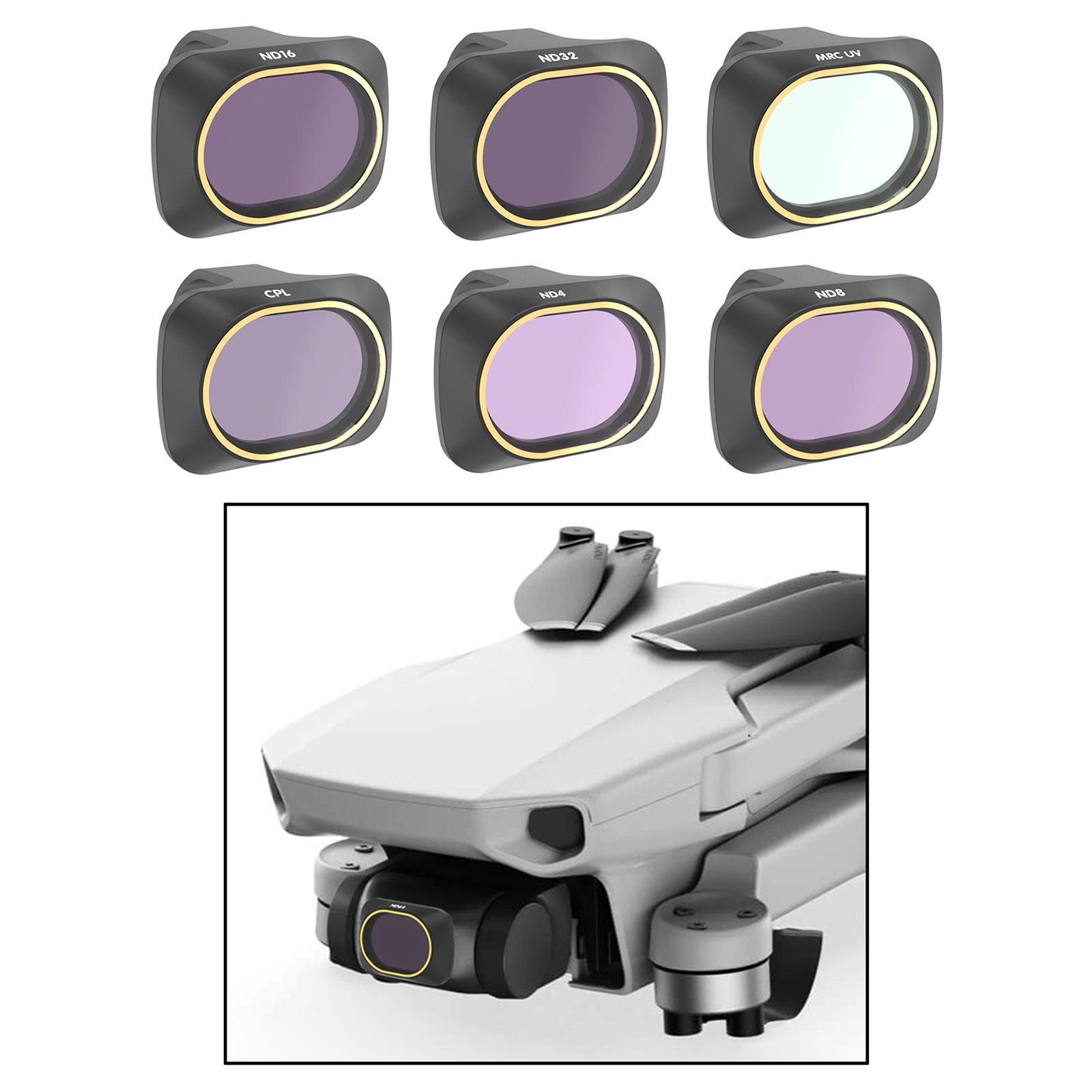Drone Camera Filter - Kit de filtros para lentes con