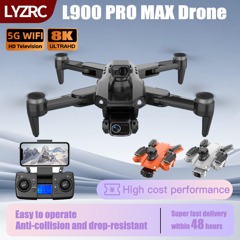 Drone Camera Night Vision - LYZRC L900 PRO MAX láser evitación