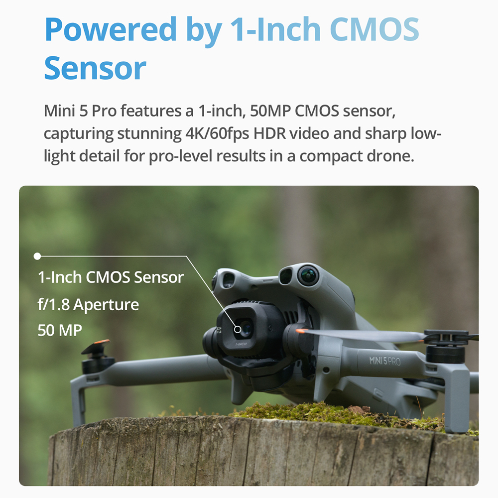 Drones DJI Mini 5 Pro Fly More - Drone Camera Filter reseña y precio