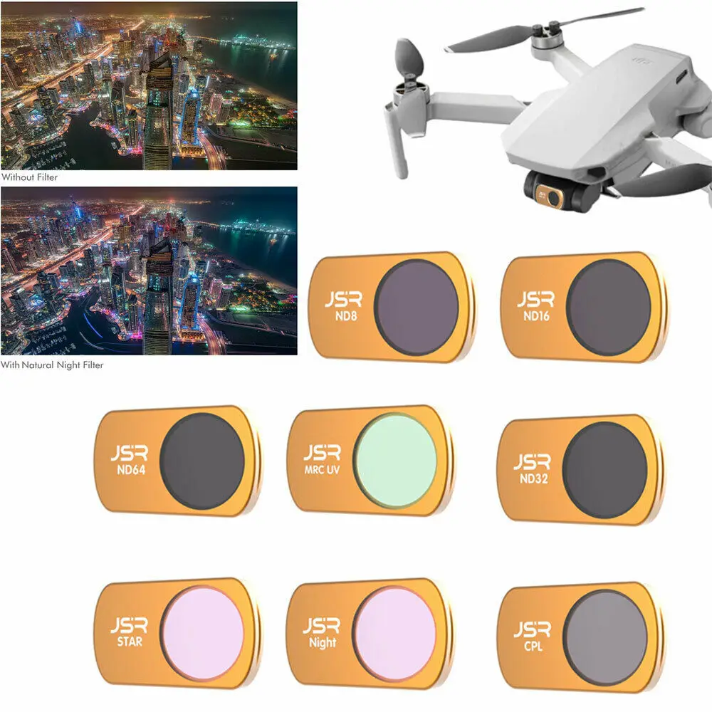 Filtros de Dron para DJI Mavic - Drone Camera Filter reseña y precio