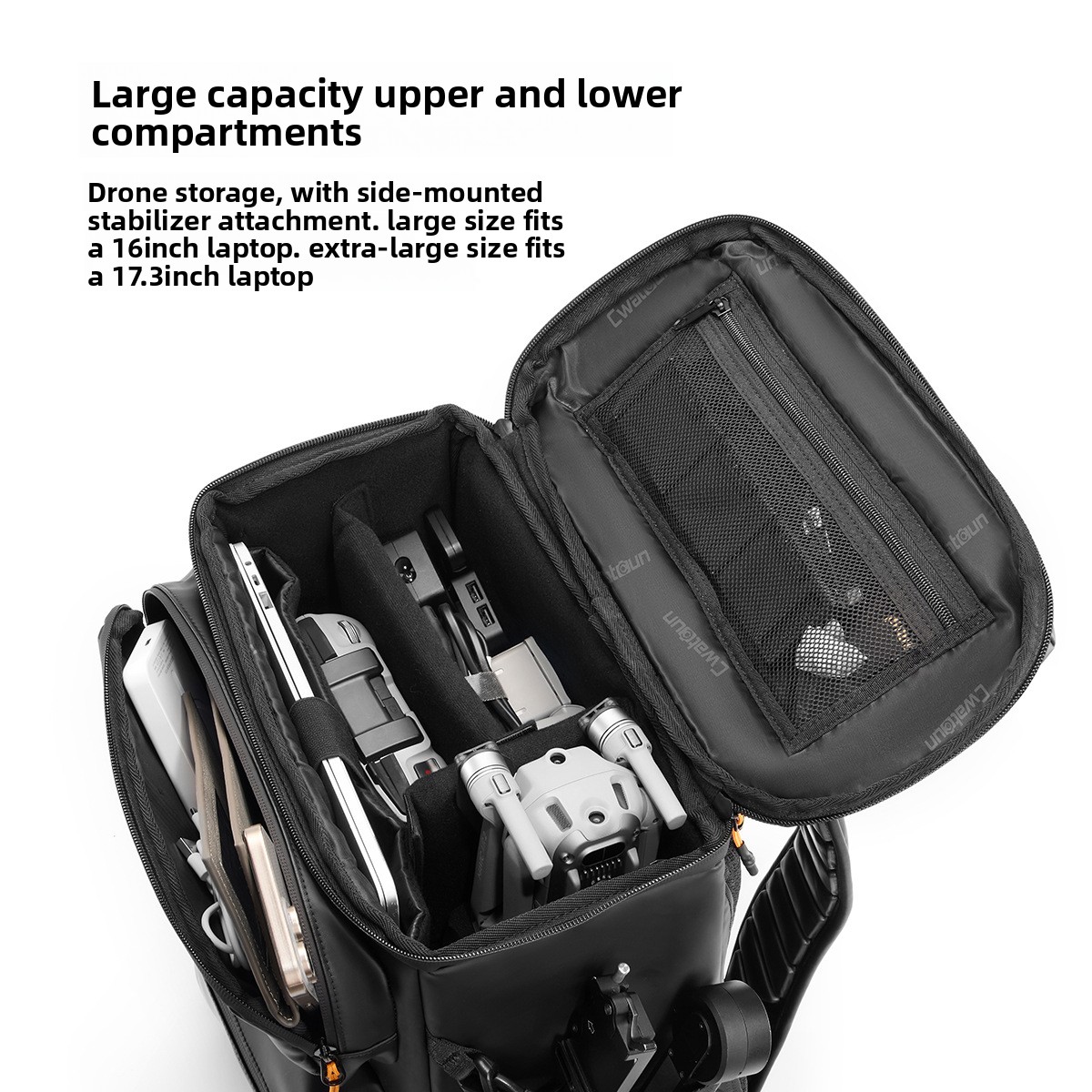 Mochila portátil integrada par - Drone Camera Waterproof reseña y precio