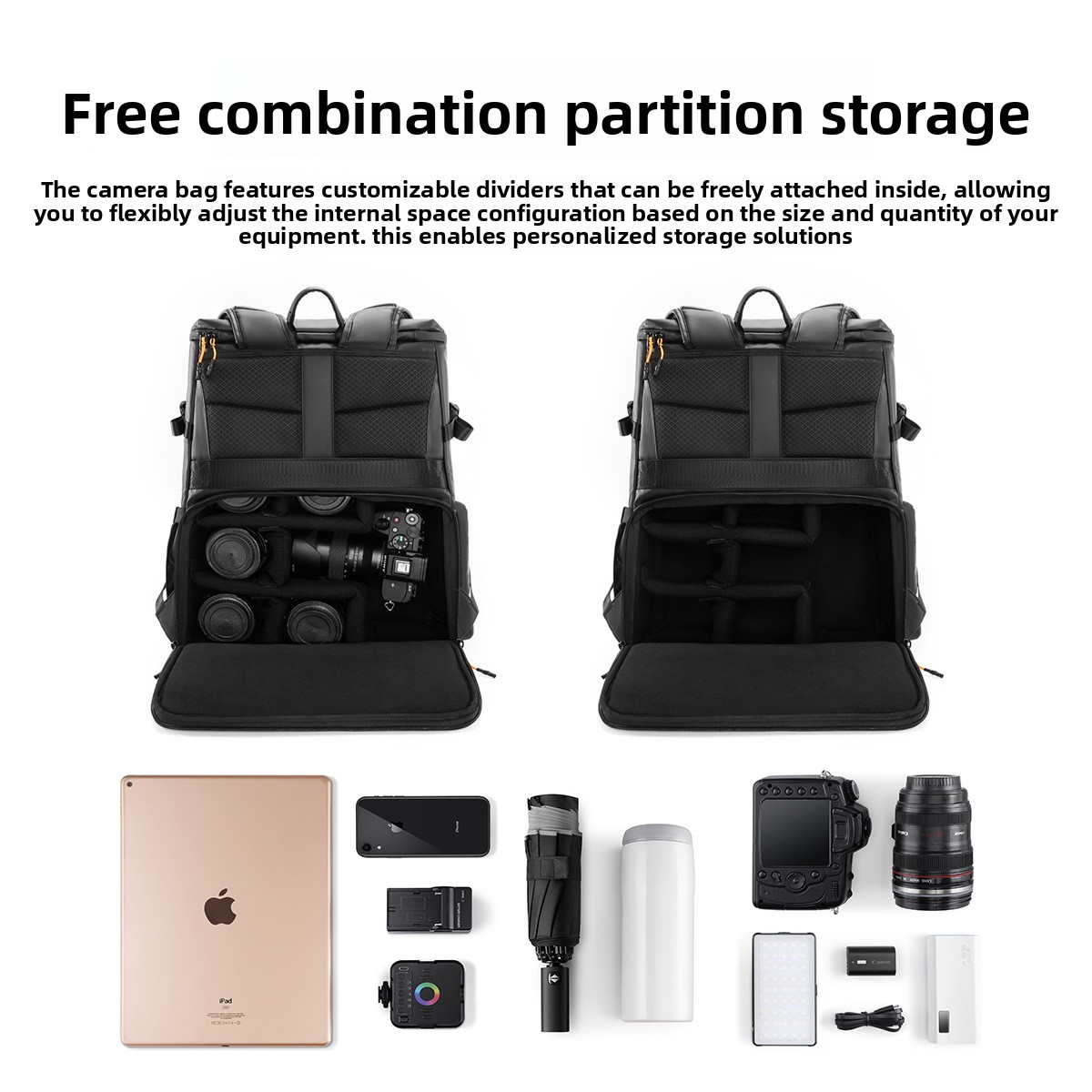 Mochila portátil integrada par - Drone Camera Waterproof reseña y precio