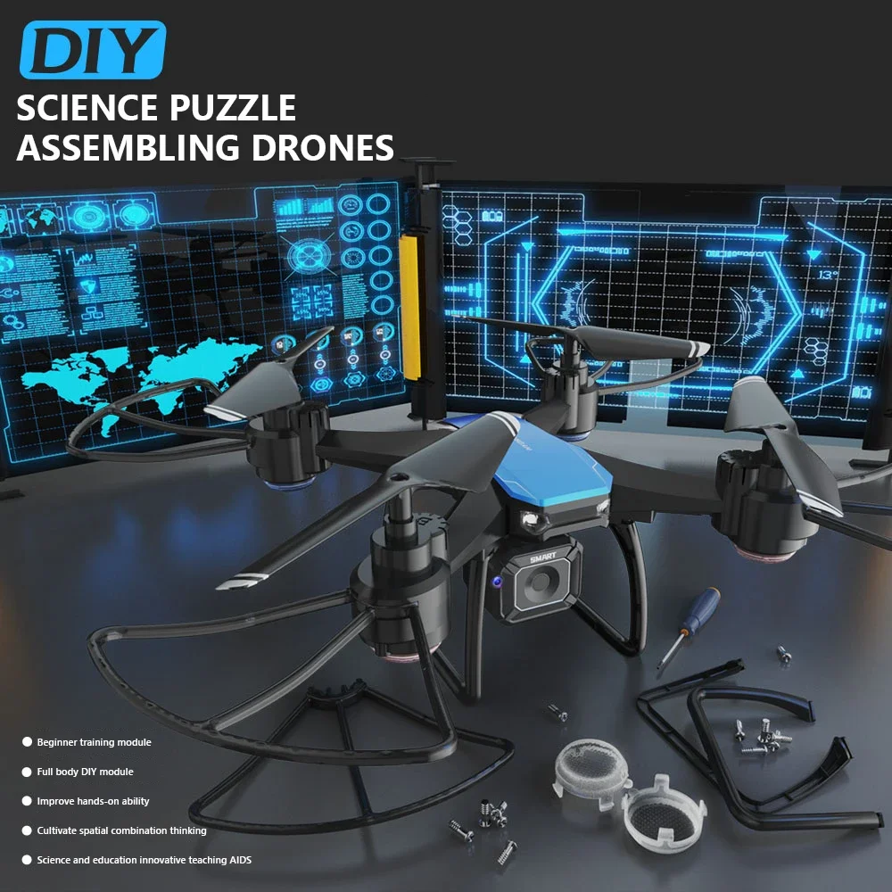 JJRC H108 DIY montaje de enseñ - Drone Camera Hd reseña y precio