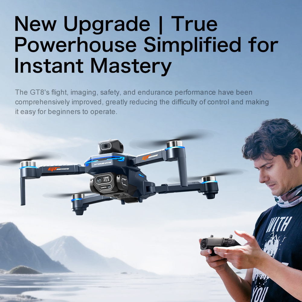 Dron Original GT8 con cámara d - Drone Camera Night Vision reseña y precio
