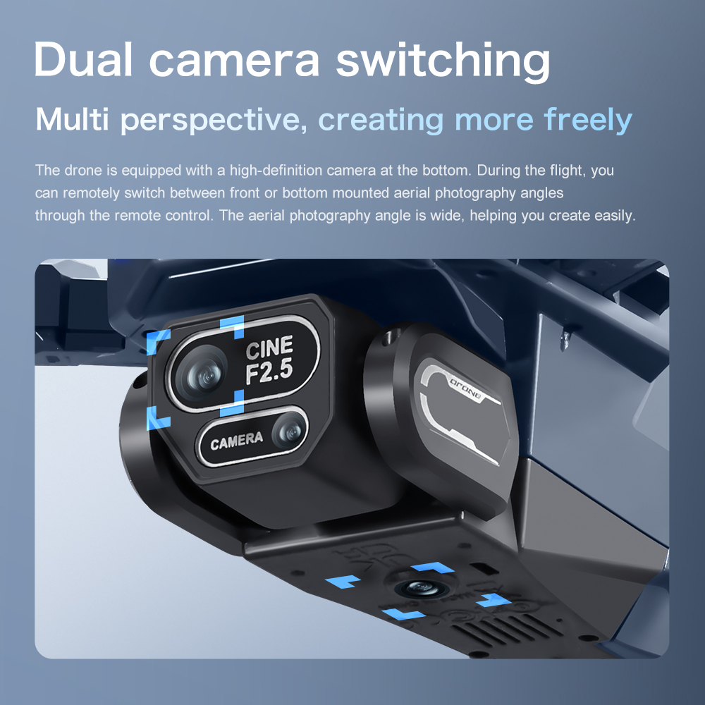 Dron Original GT8 con cámara d - Drone Camera Night Vision reseña y precio