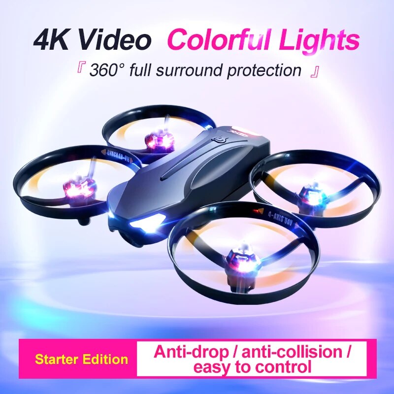 Dron V16 con cámara gran angul - Drone Camera Wide Angle reseña y precio