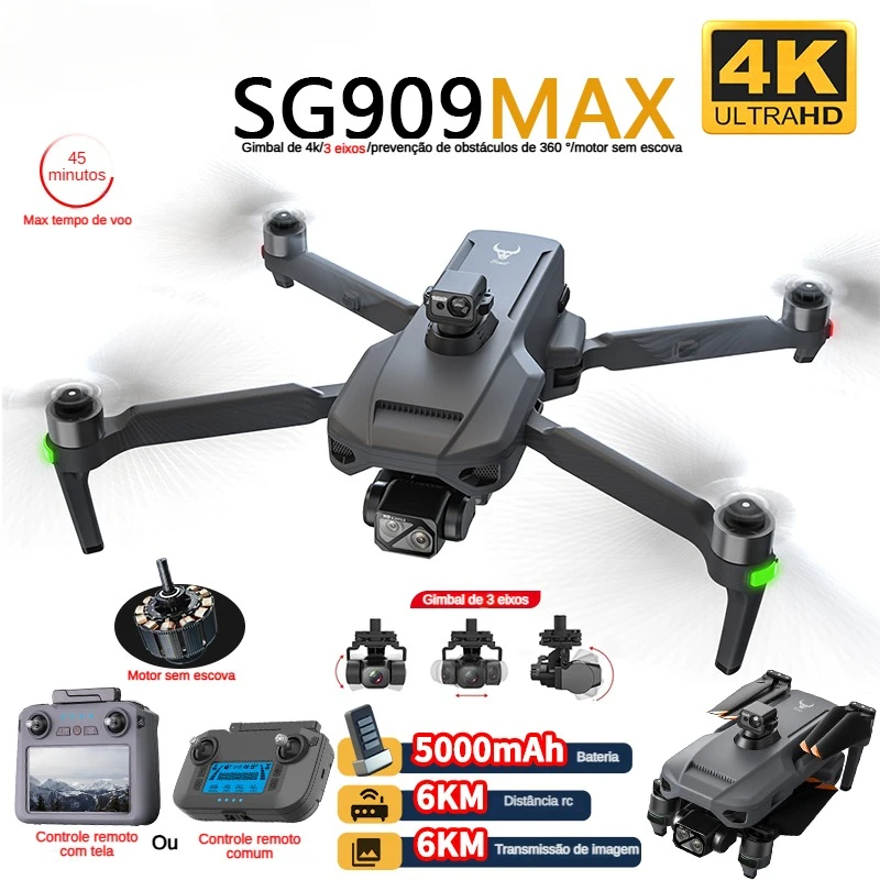 ZLL SG909 SG909MAX Dron profes - Drone Camera Hd reseña y precio